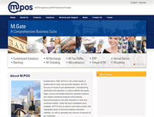 Tablet Screenshot of mpos.net